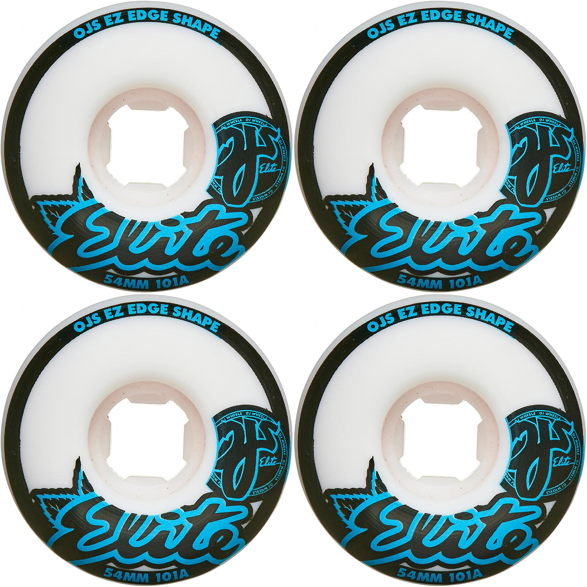 OJ Elite EZ Edge 101a Skateboard Wheels 54mm