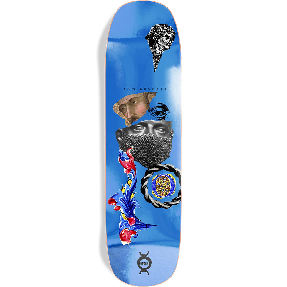 Opera Sam Beckett Clipped Skateboard Deck 8.75"