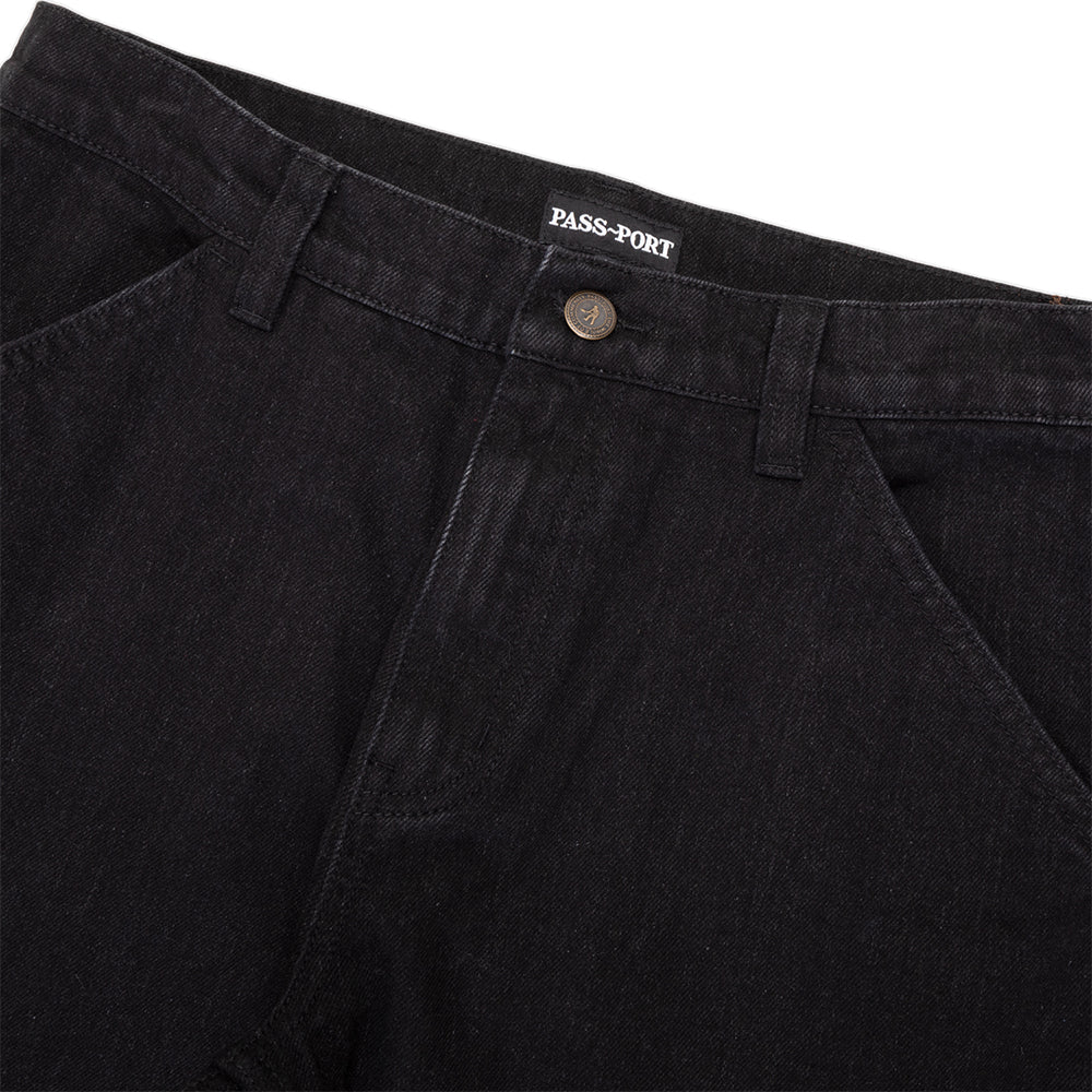 Pass~Port Workers Club Bootcut Jean Washed Black