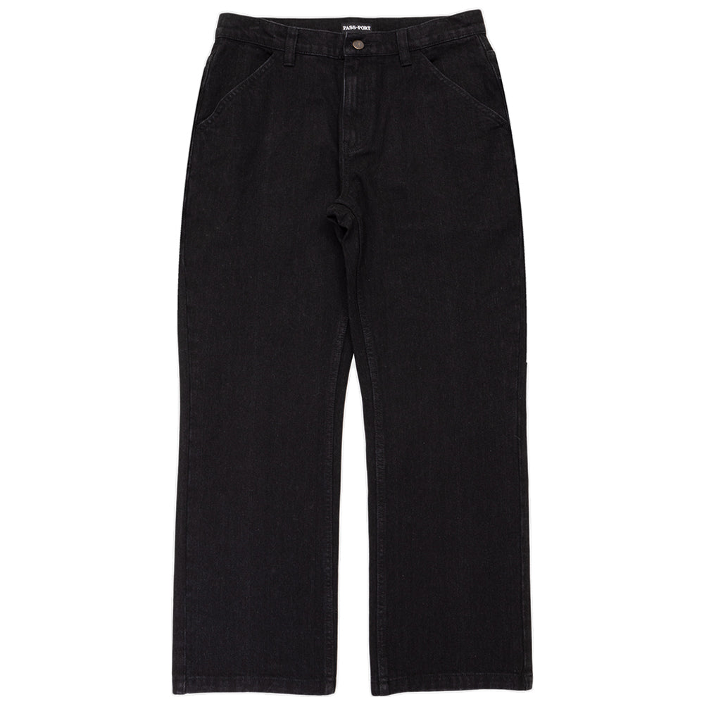 Pass~Port Workers Club Bootcut Jean Washed Black
