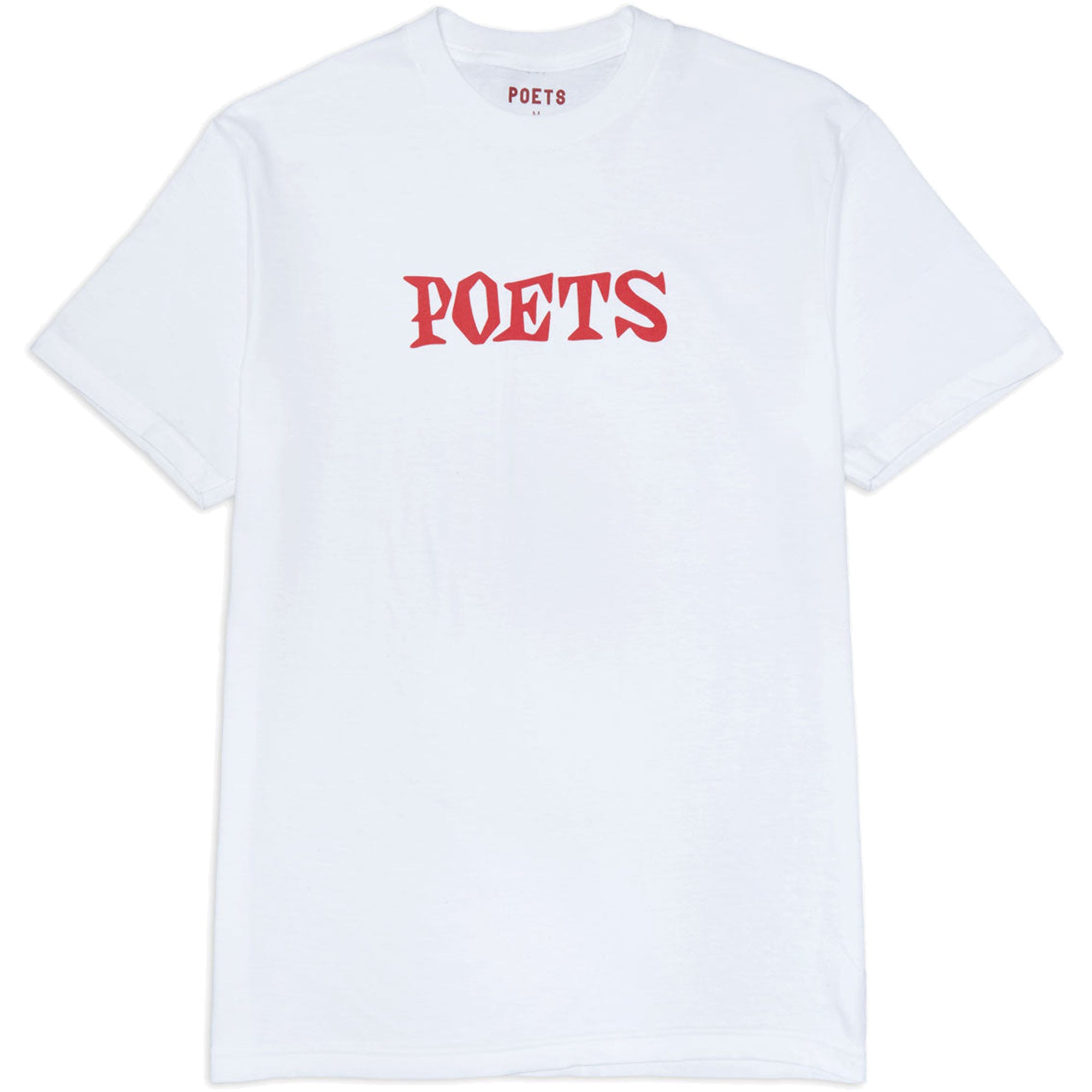Poets D&G Screened Tee White