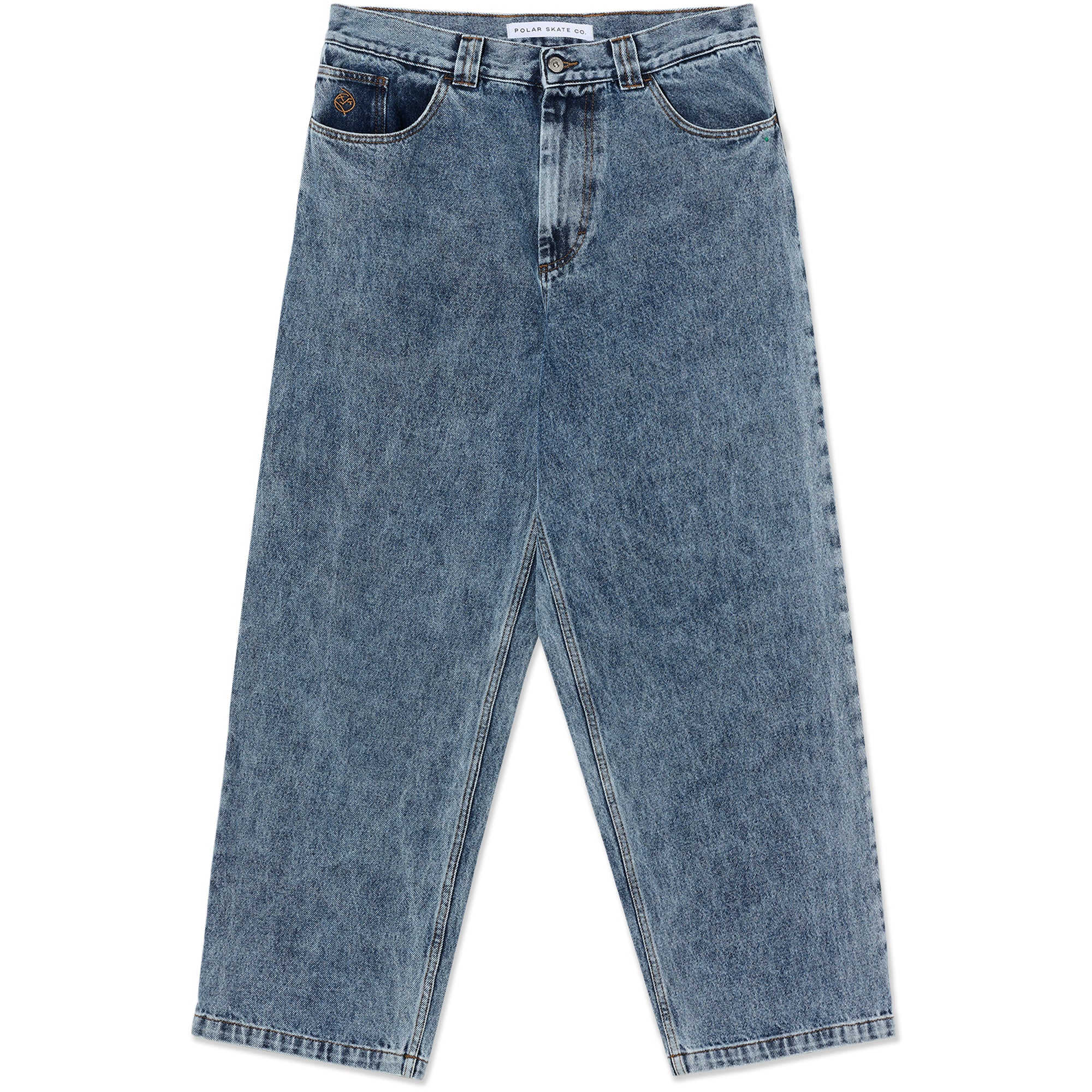 Polar Skate Co Big Boy Pants Heavy Washed Blue