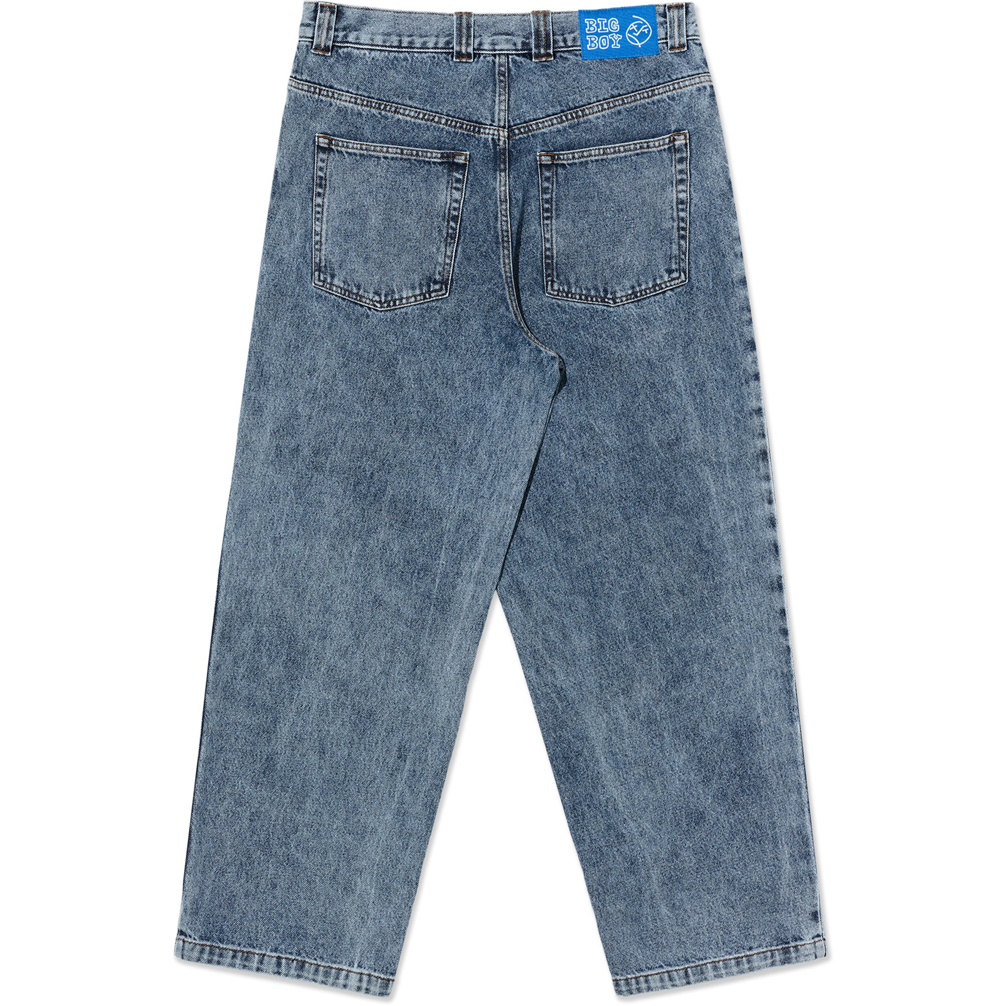 Polar Skate Co Big Boy Pants Heavy Washed Blue