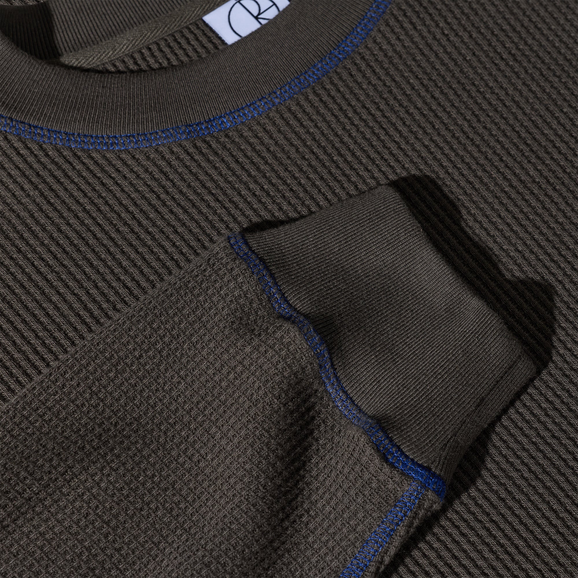 Polar Skate Co Dylan LS Tee Dirty Black/Blue