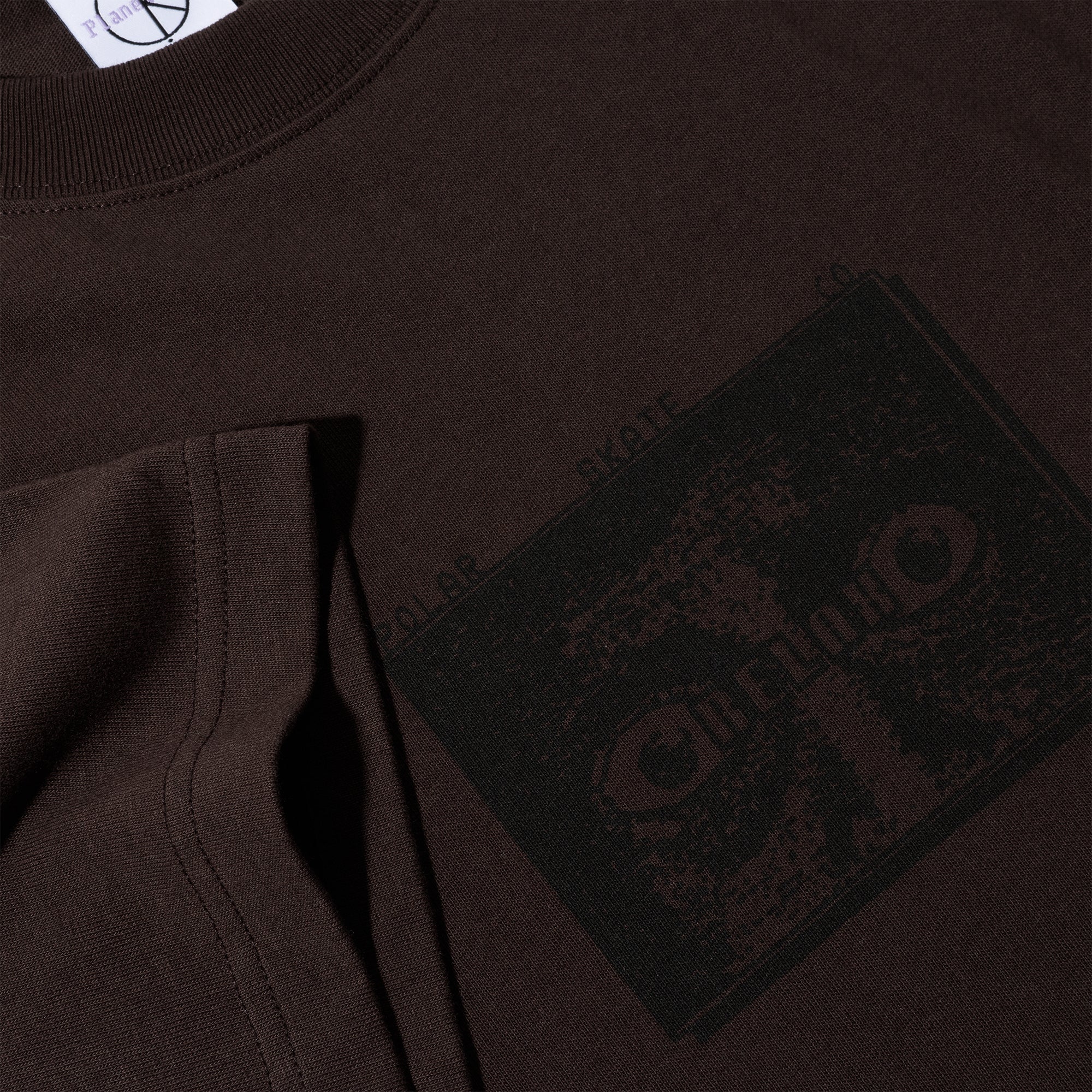 Polar Skate Co Relax Tee Chocolate