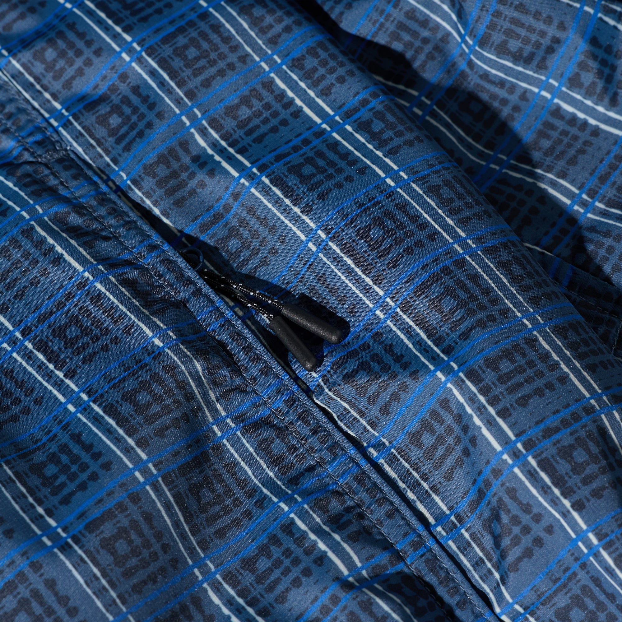 Polar Skate Co Chase Light Shell Jacket Blue Check | NOTE shop