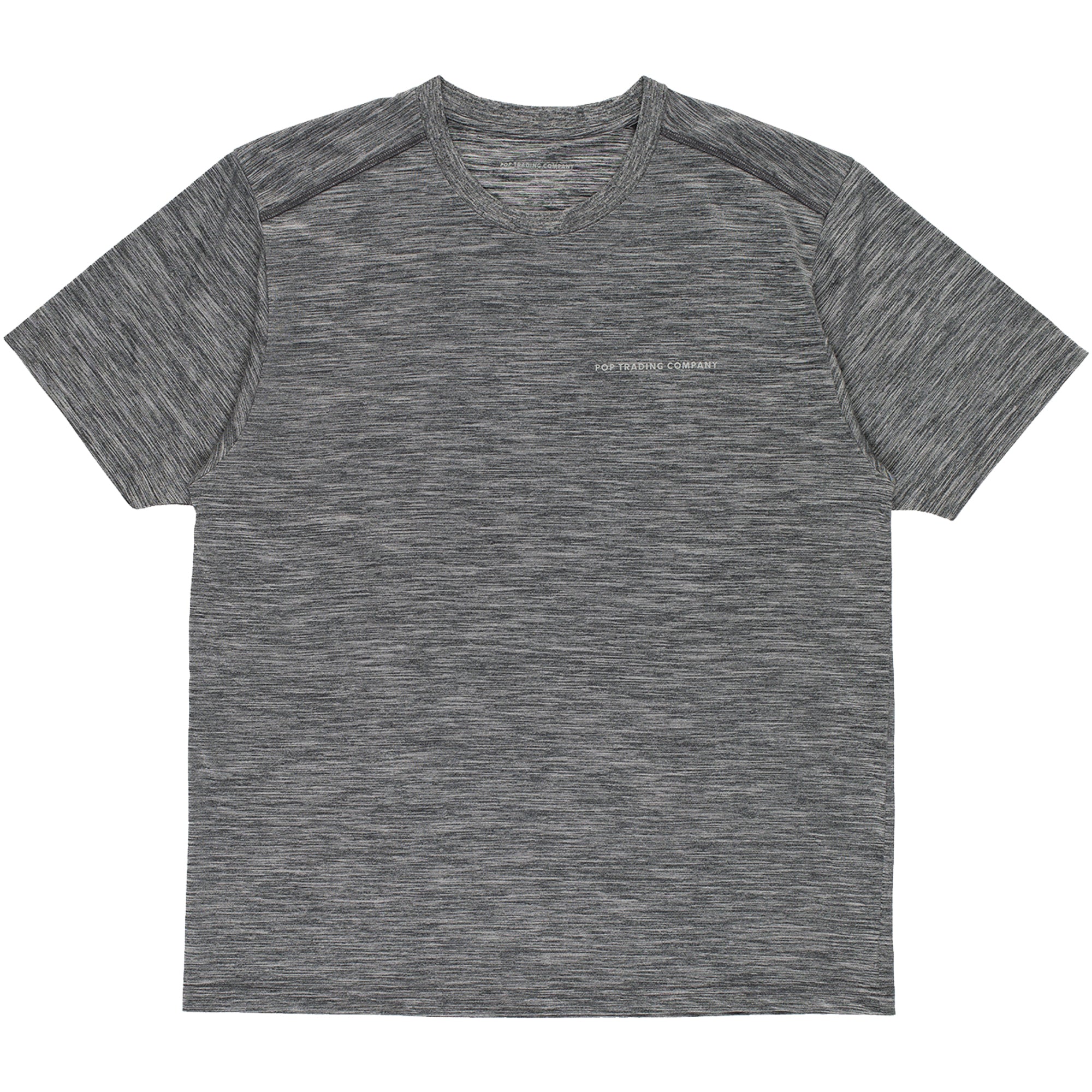 Pop Trading Company Scouse Sports T-shirt Heather Charcoal