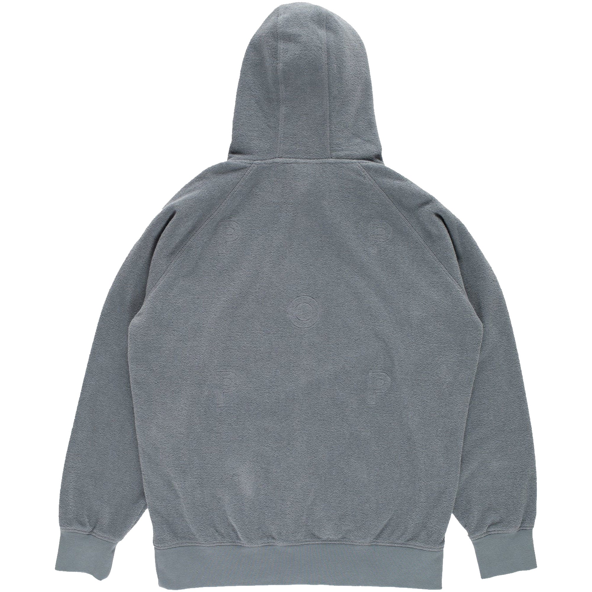 Pop Trading Company Outlined Logo Terry Sweat Hoodie Tradewinds