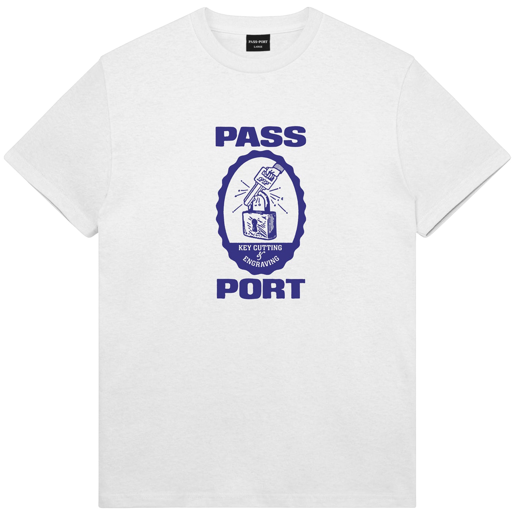 Pass~Port Hercu~locks Tee White