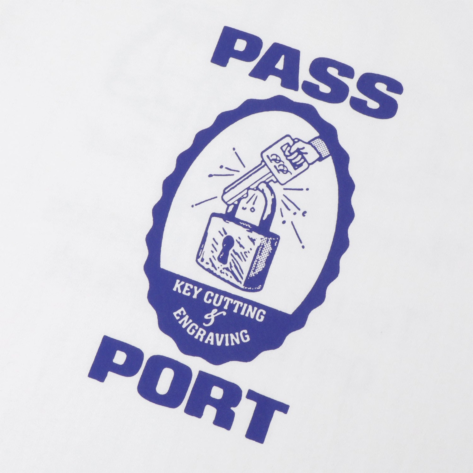 Pass~Port Hercu~locks Tee White