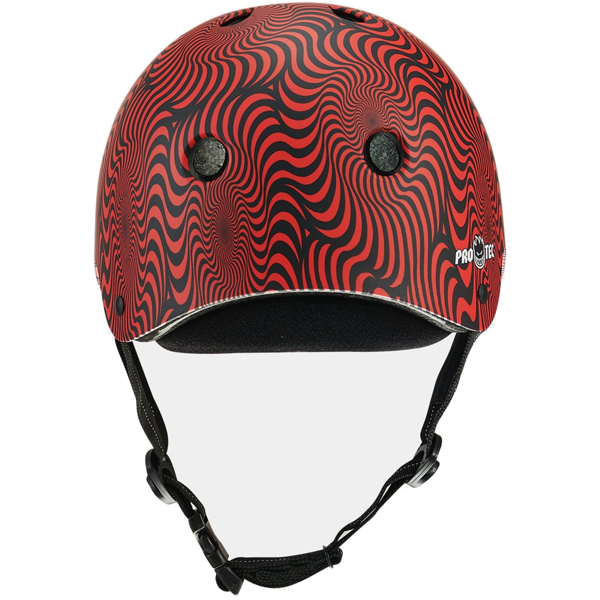 Pro-Tec x Spitfire Low Pro Swirl Helmet Red