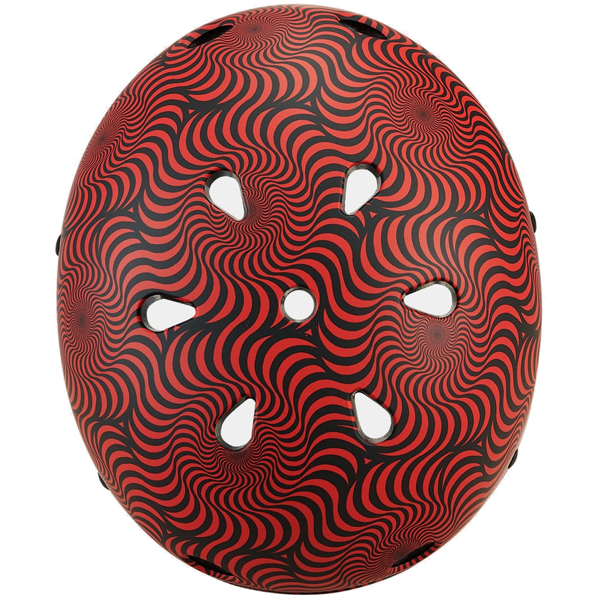 Pro-Tec x Spitfire Low Pro Swirl Helmet Red