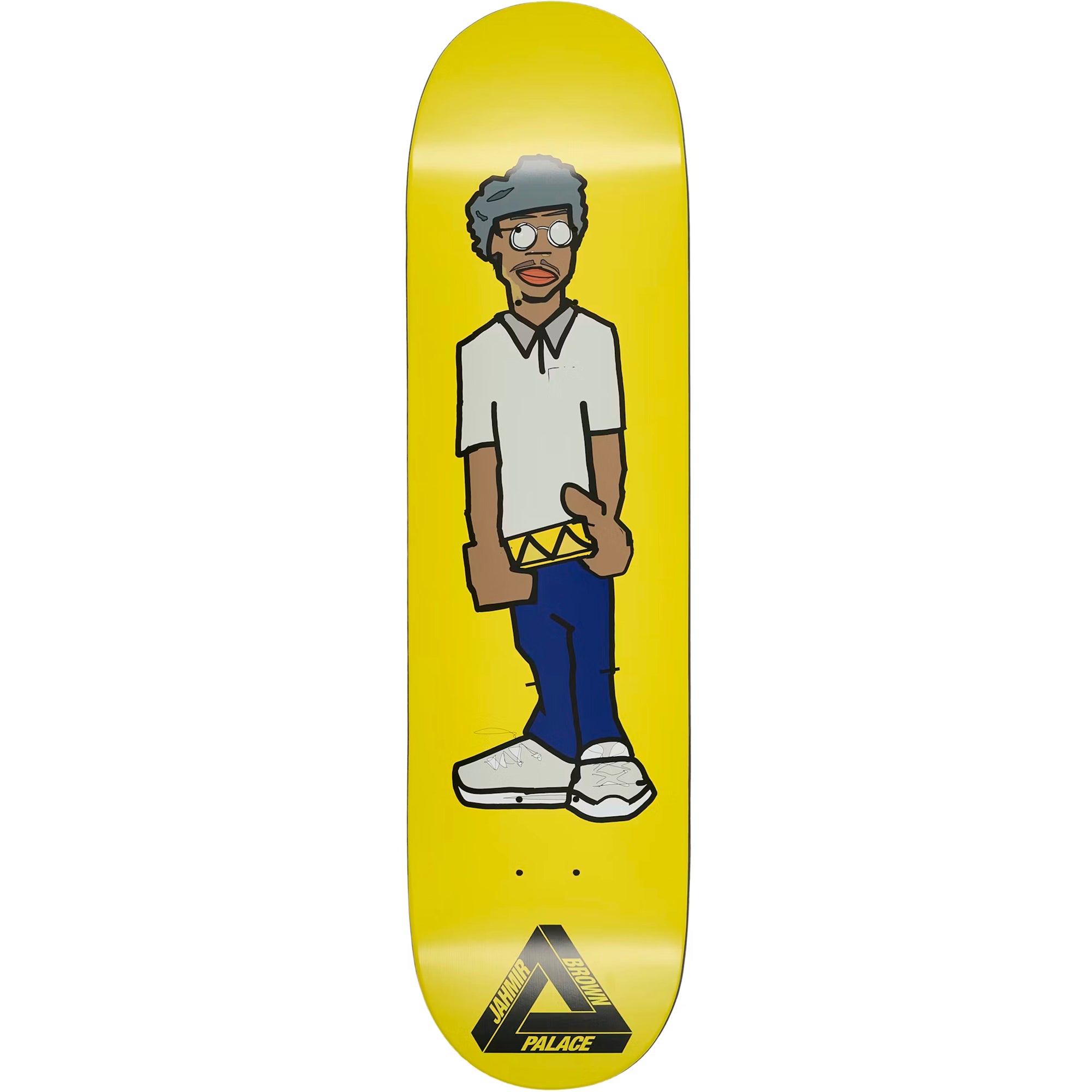 Palace Jahmir Brown Pro S42 Skateboard Deck 8.25"