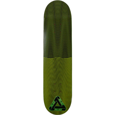 Palace Trippy Army Green Deck 7.75"