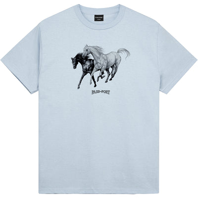 Pass~Port Brumbies Tee Sky Blue