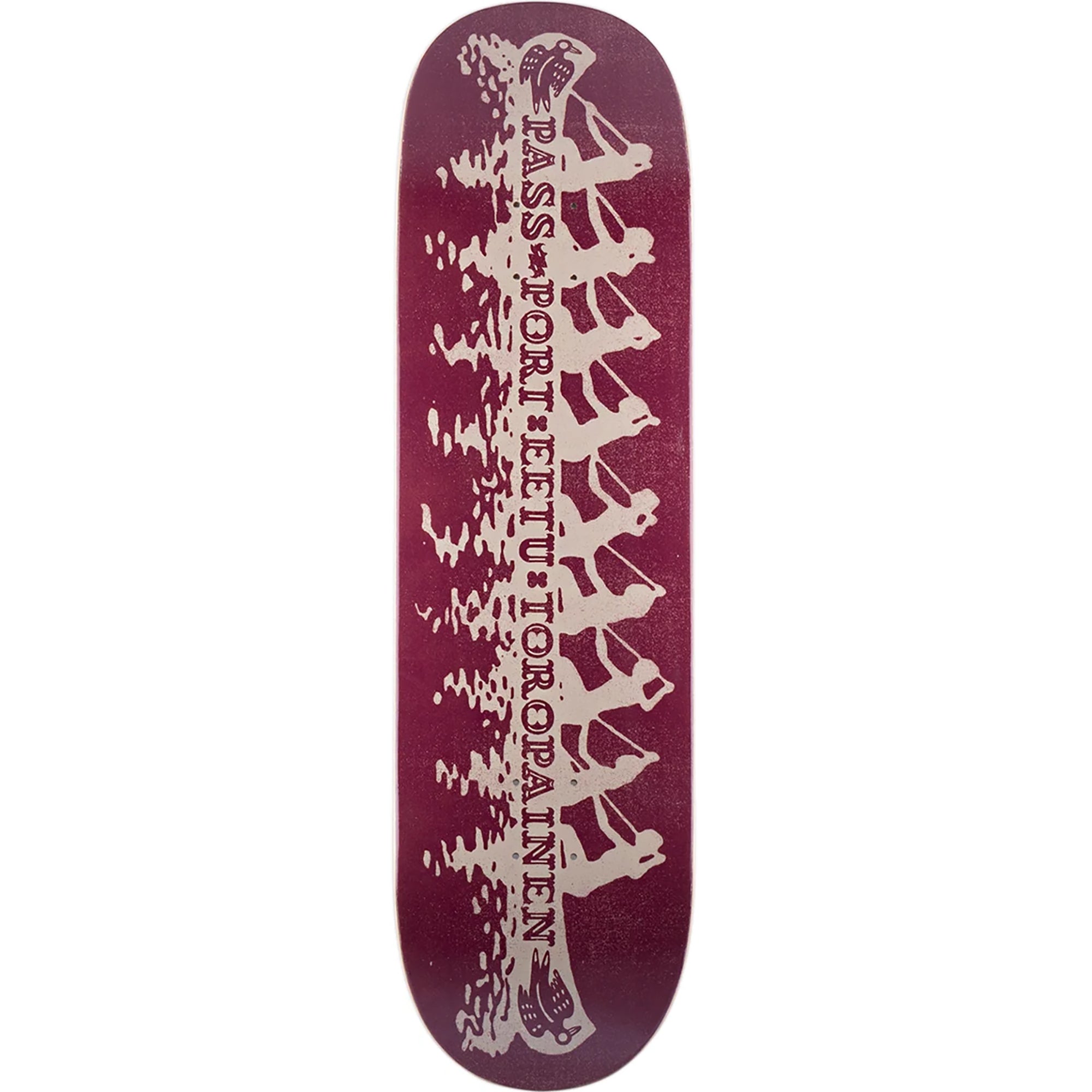 Pass~Port Eetu Toropainen Canoe Skateboard Deck 8.375"