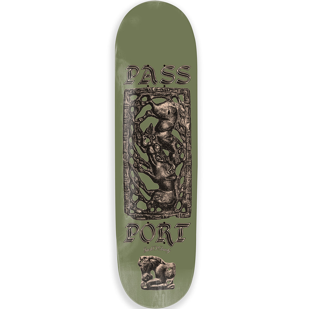 Pass~Port Jack O'Grady Bronzed Age Series Skateboard Deck 8.25"