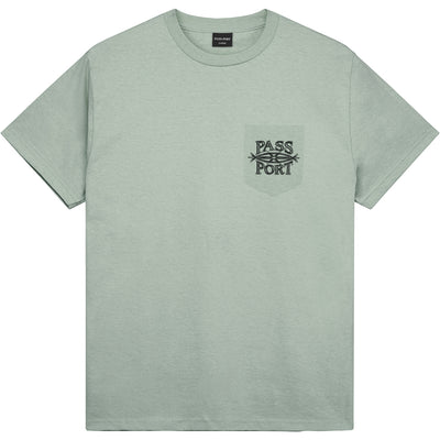 Pass~Port Lasso Pocket Tee Stonewash Green
