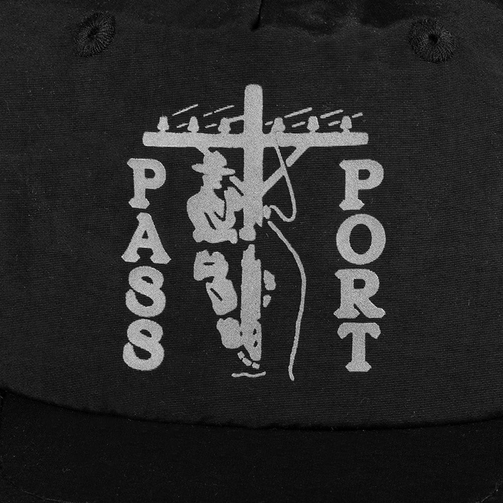 Pass~Port Line~Worx RPET Workers Cap Black