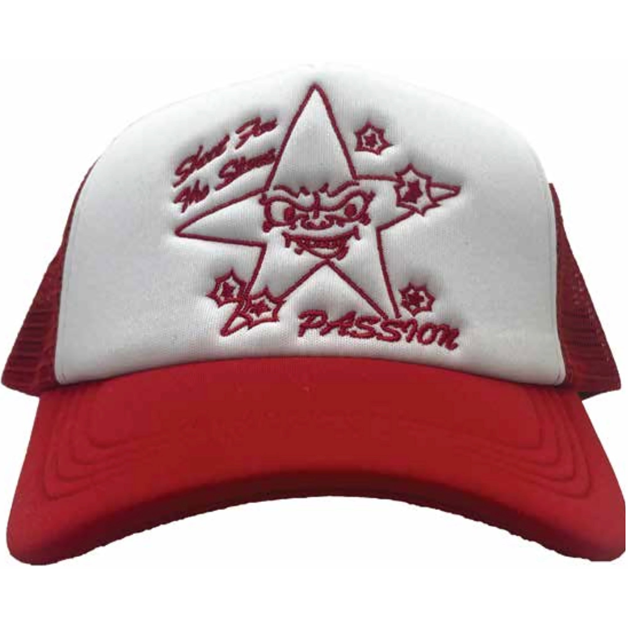 Passion Target Practice Trucker Cap Red