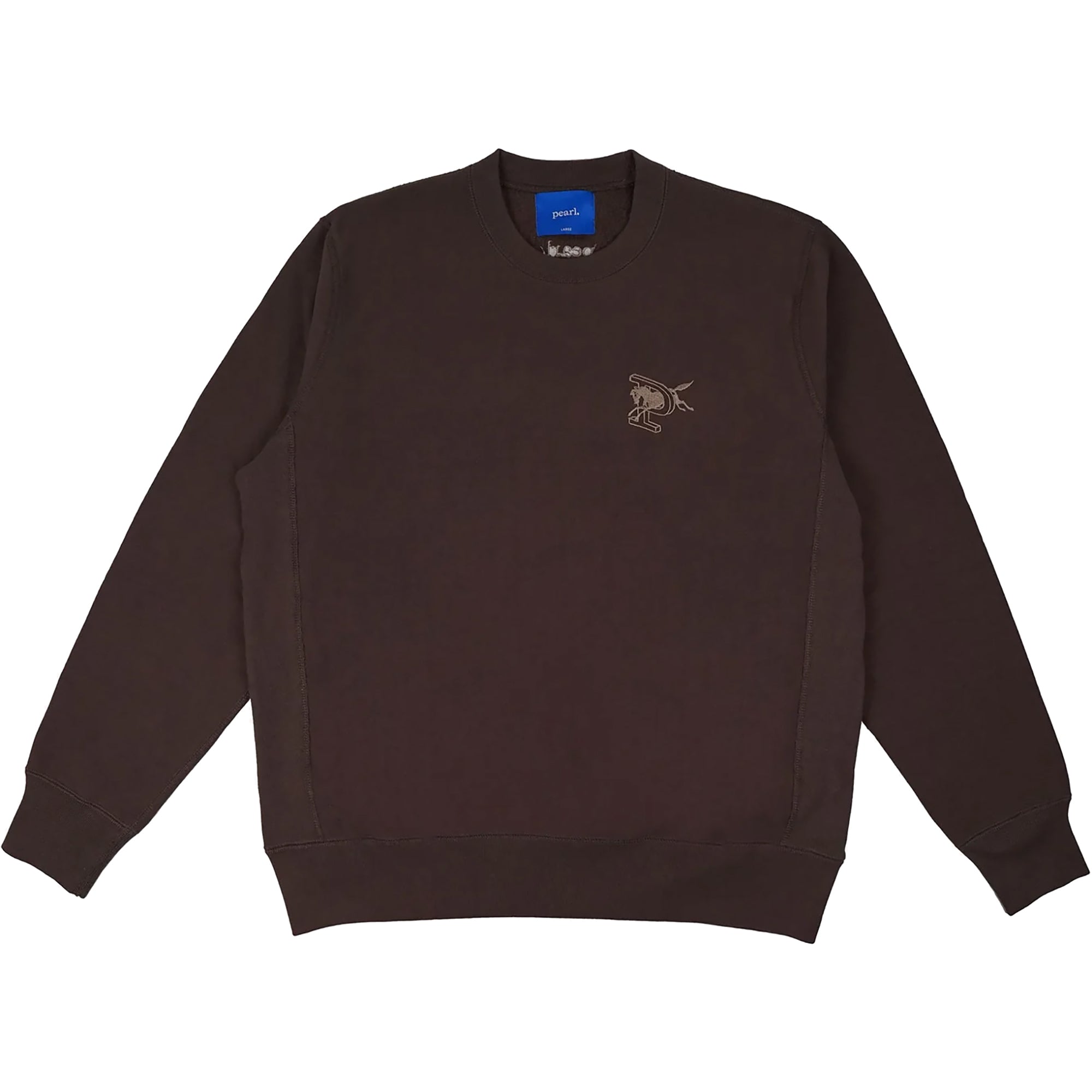 Pearl Western Pleasure Crewneck Chocolate Brown