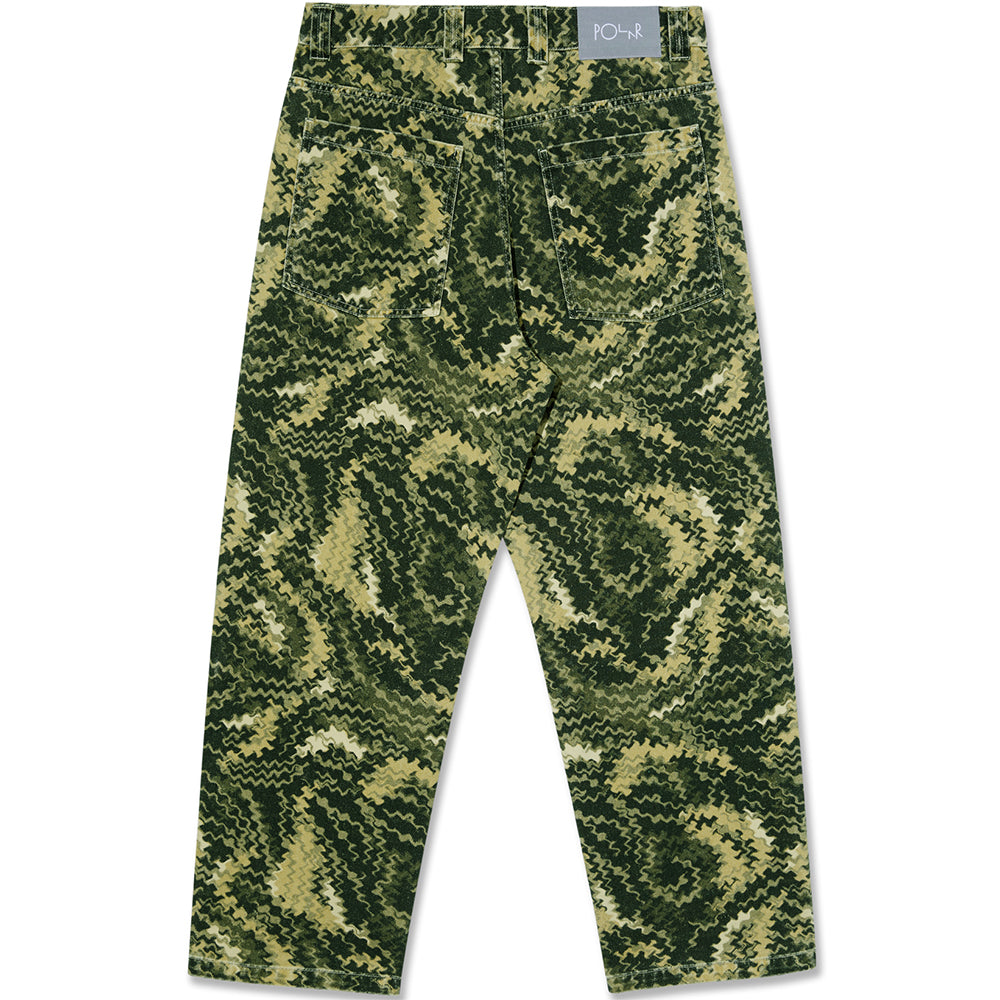 Polar Skate Co Camo '93! Work Pants Green