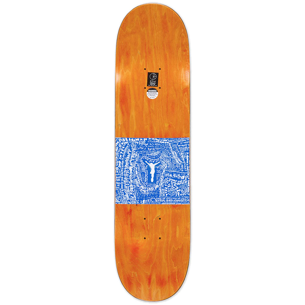 Polar Skate Co Aaron Herrington Return Soon Cream Deck 8.25"