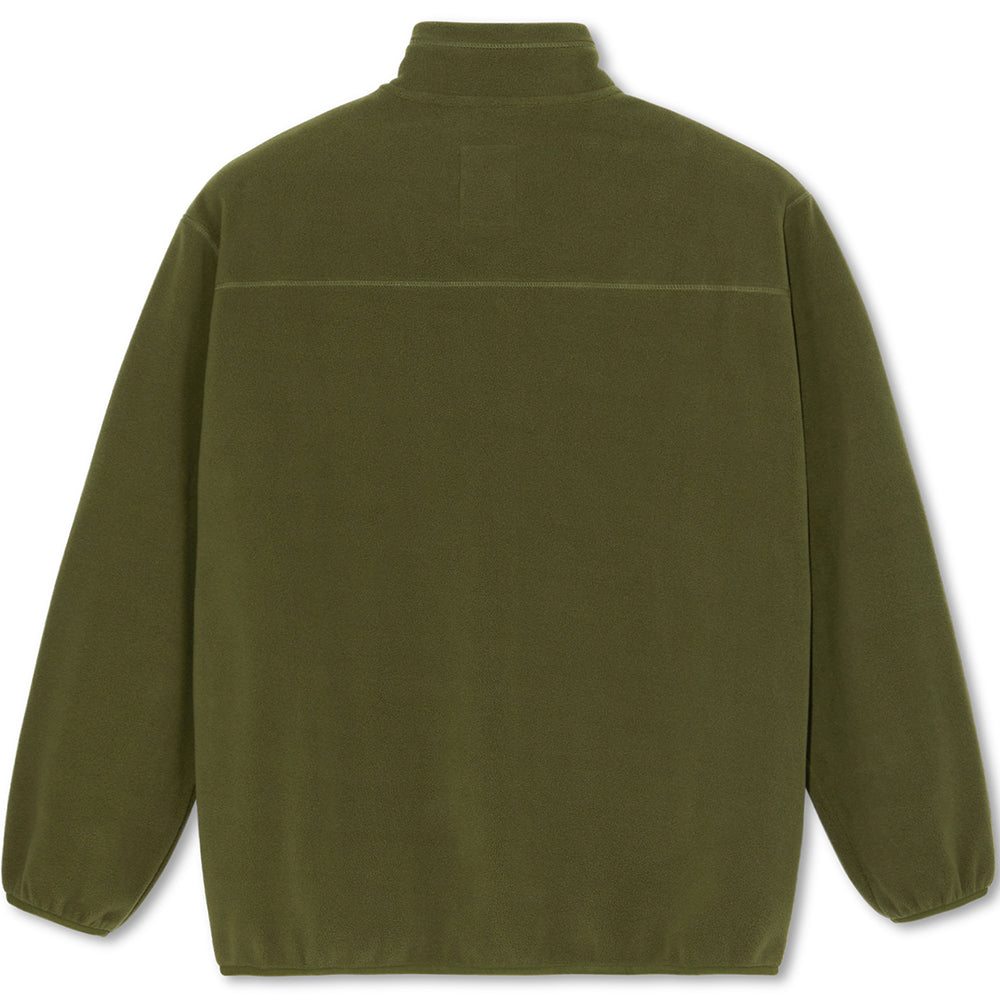 Polar Skate Co Basic Fleece Jacket Army Green