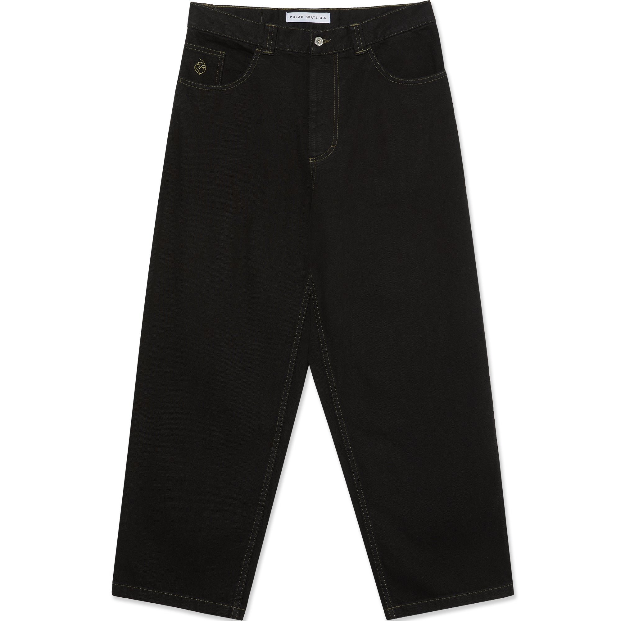 Polar Skate Co Big Boy Pants Black/Dark Olive