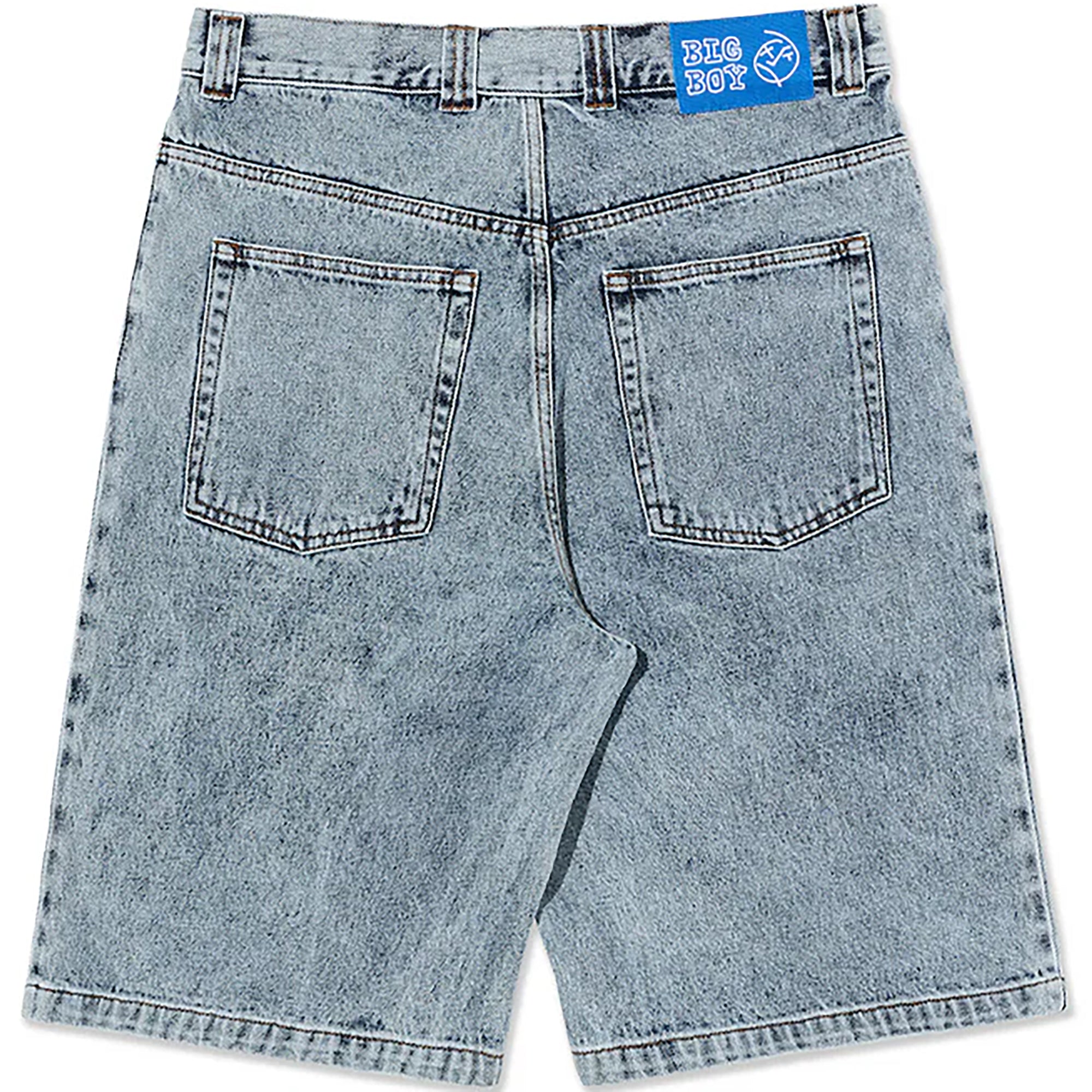Polar Skate Co Big Boy Shorts Heavy Washed Blue