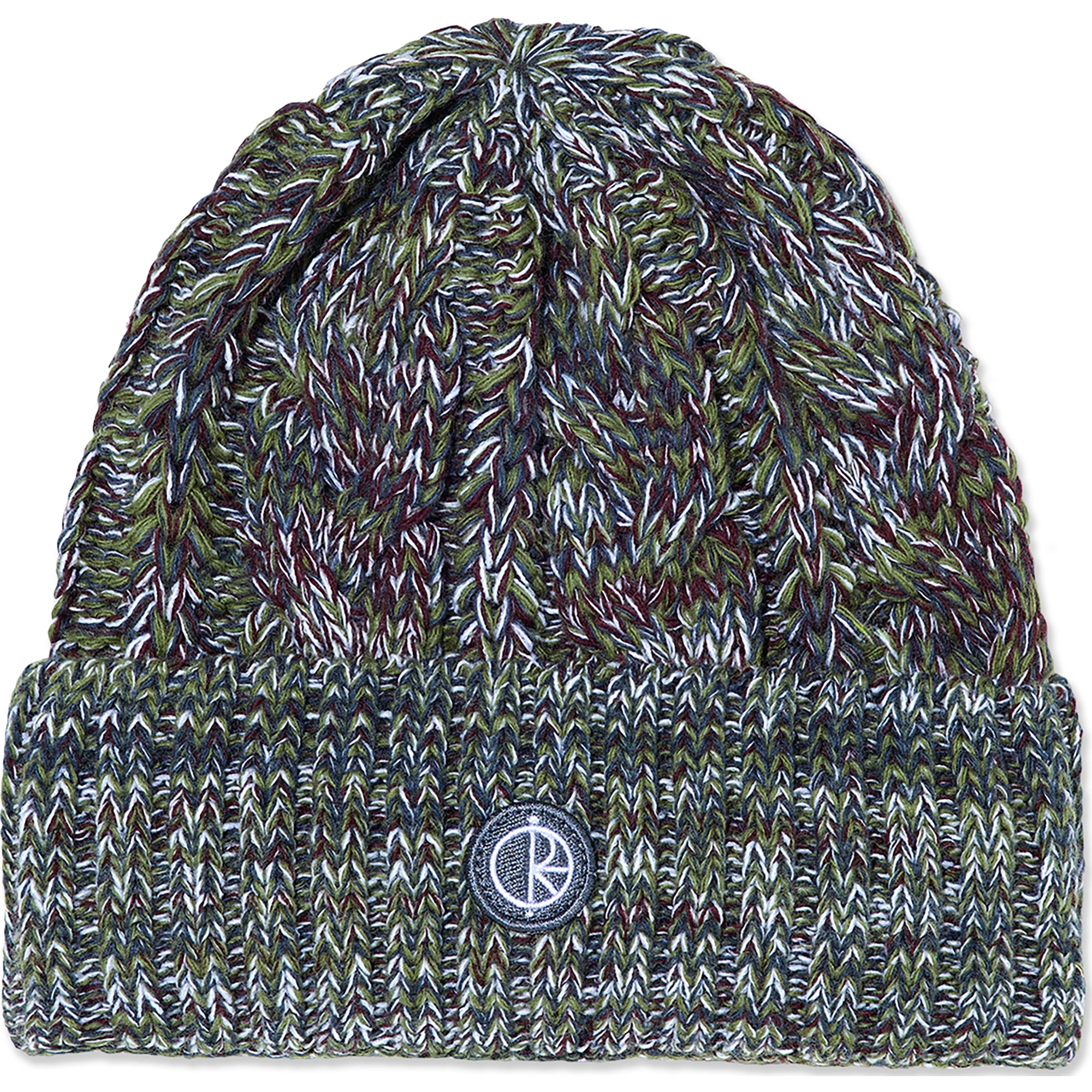 Polar Skate Co Braid Beanie Green