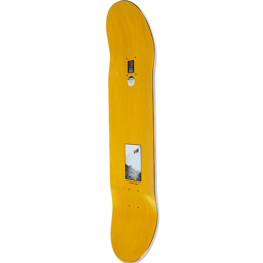Polar Skate Co Dane Brady Worker Skateboard Deck 8.38"