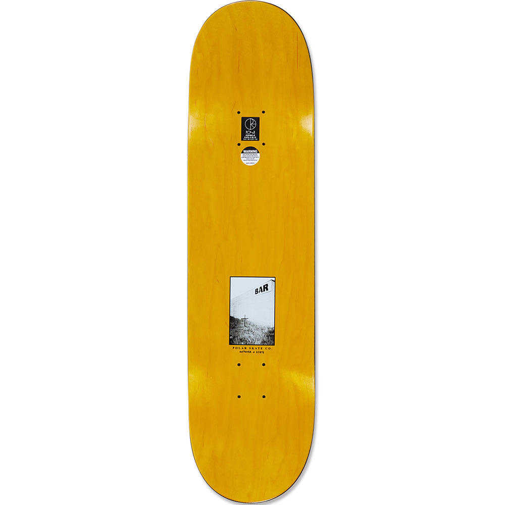 Polar Skate Co Dane Brady Worker Skateboard Deck 8.38"