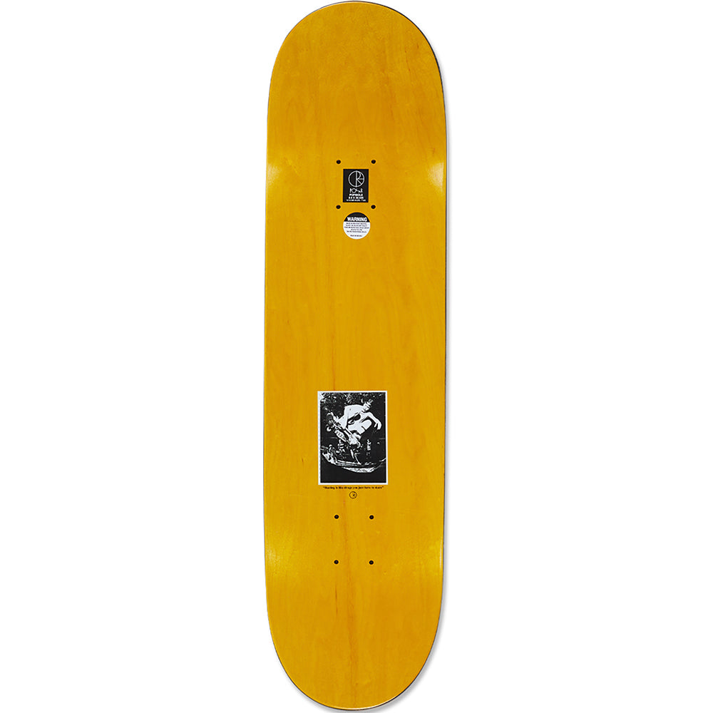 Polar Skate Co David Stenström Tape and Panther Veneer Skateboard Deck 8.5"
