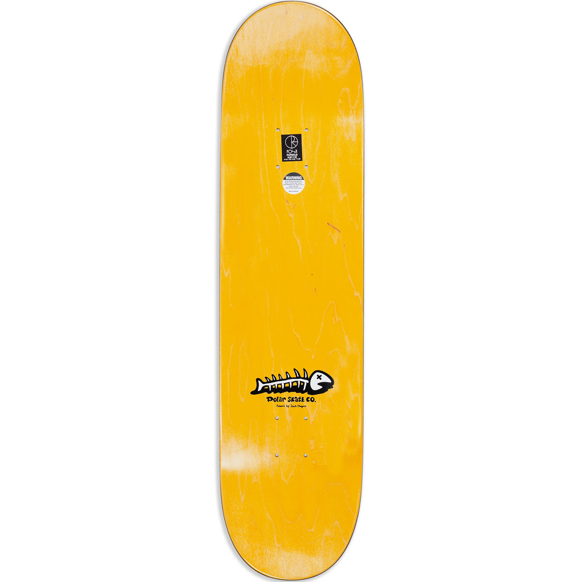 Polar Skate Co Emile Laurent Trash Can Skateboard Deck 8.5"