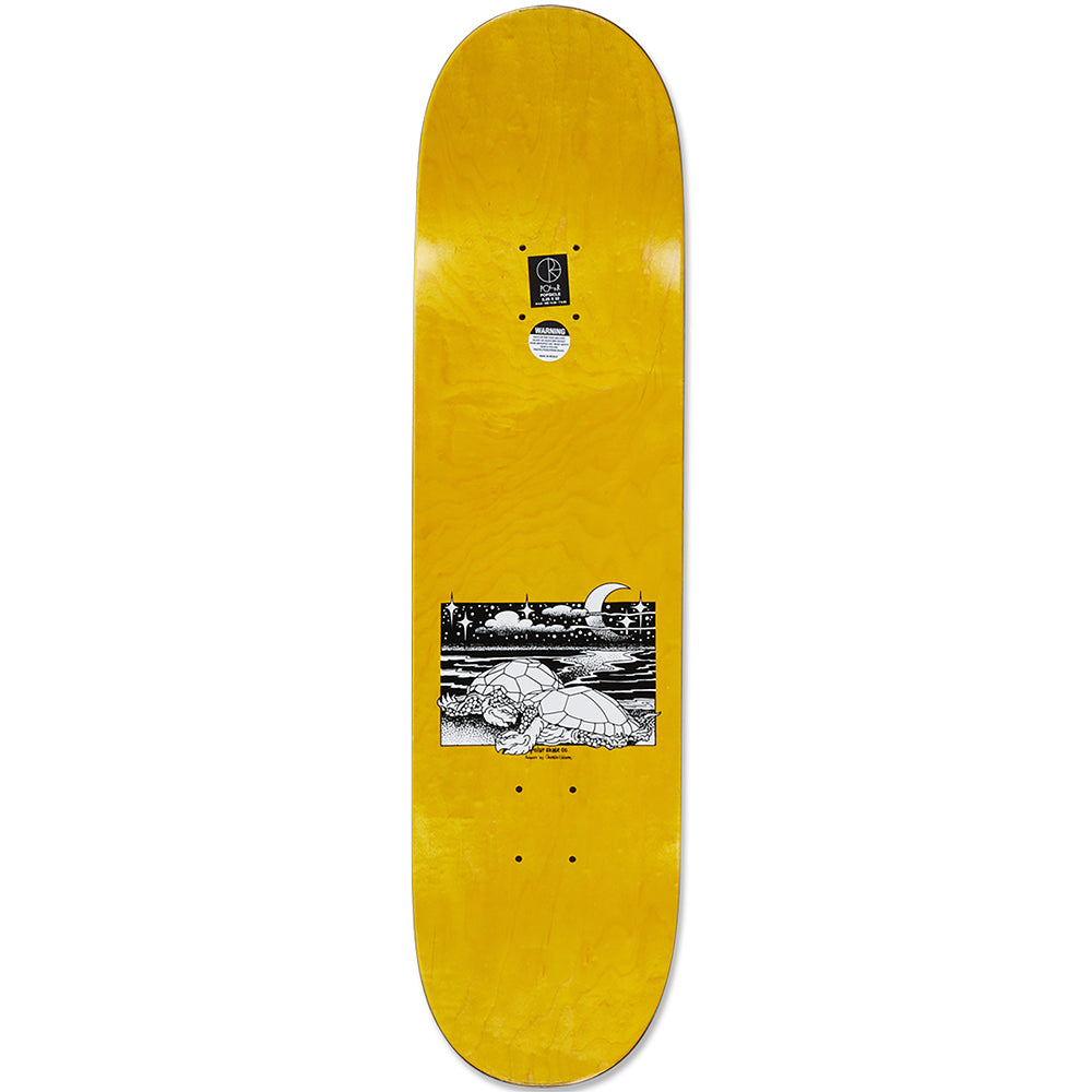 Polar Skate Co Emile Laurent Turtle Town Skateboard Deck 8.5" Short