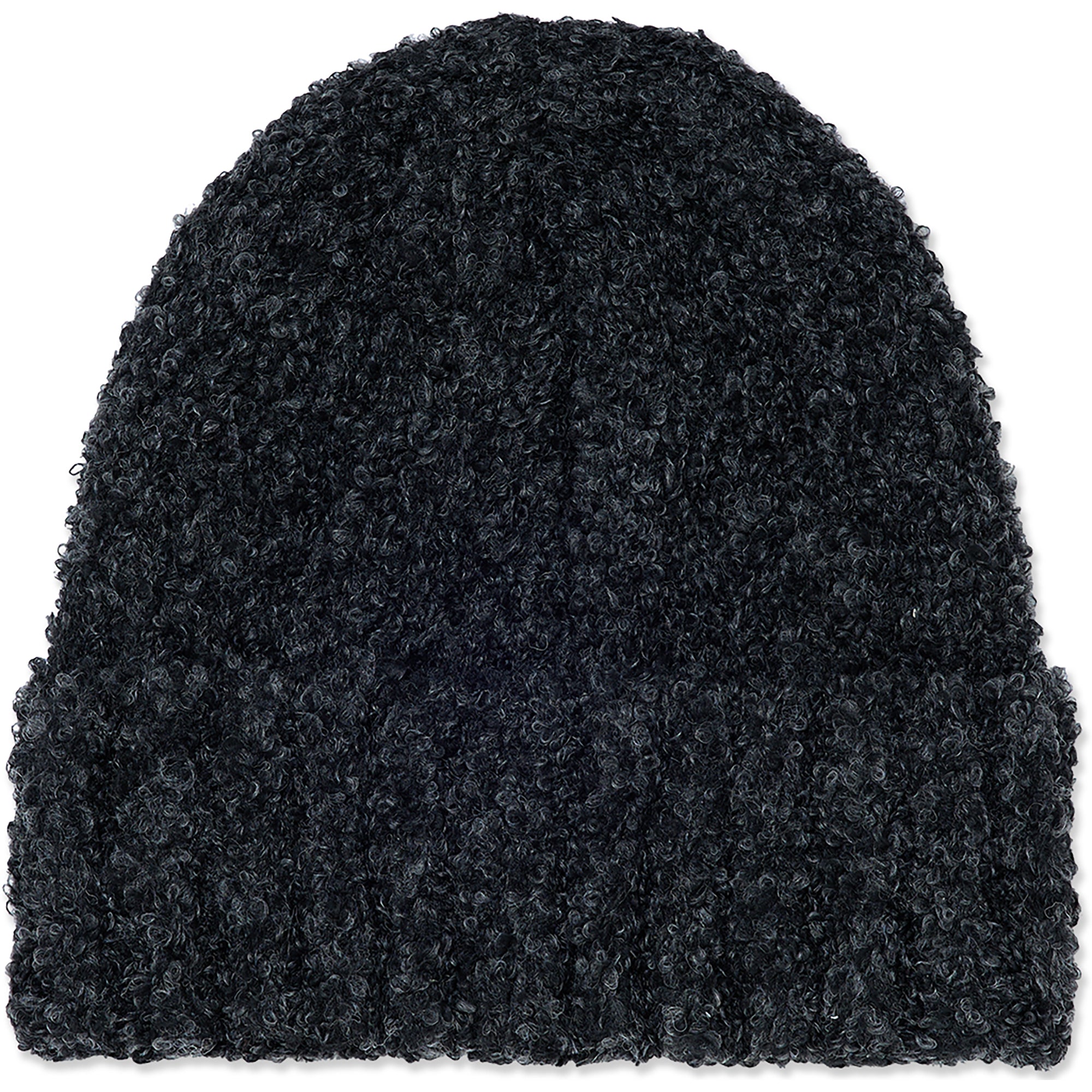 Polar Skate Co Fluff Beanie Black