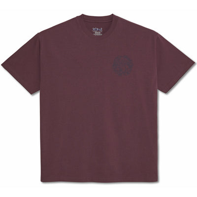 Polar Skate Co Hijack Tee Plum