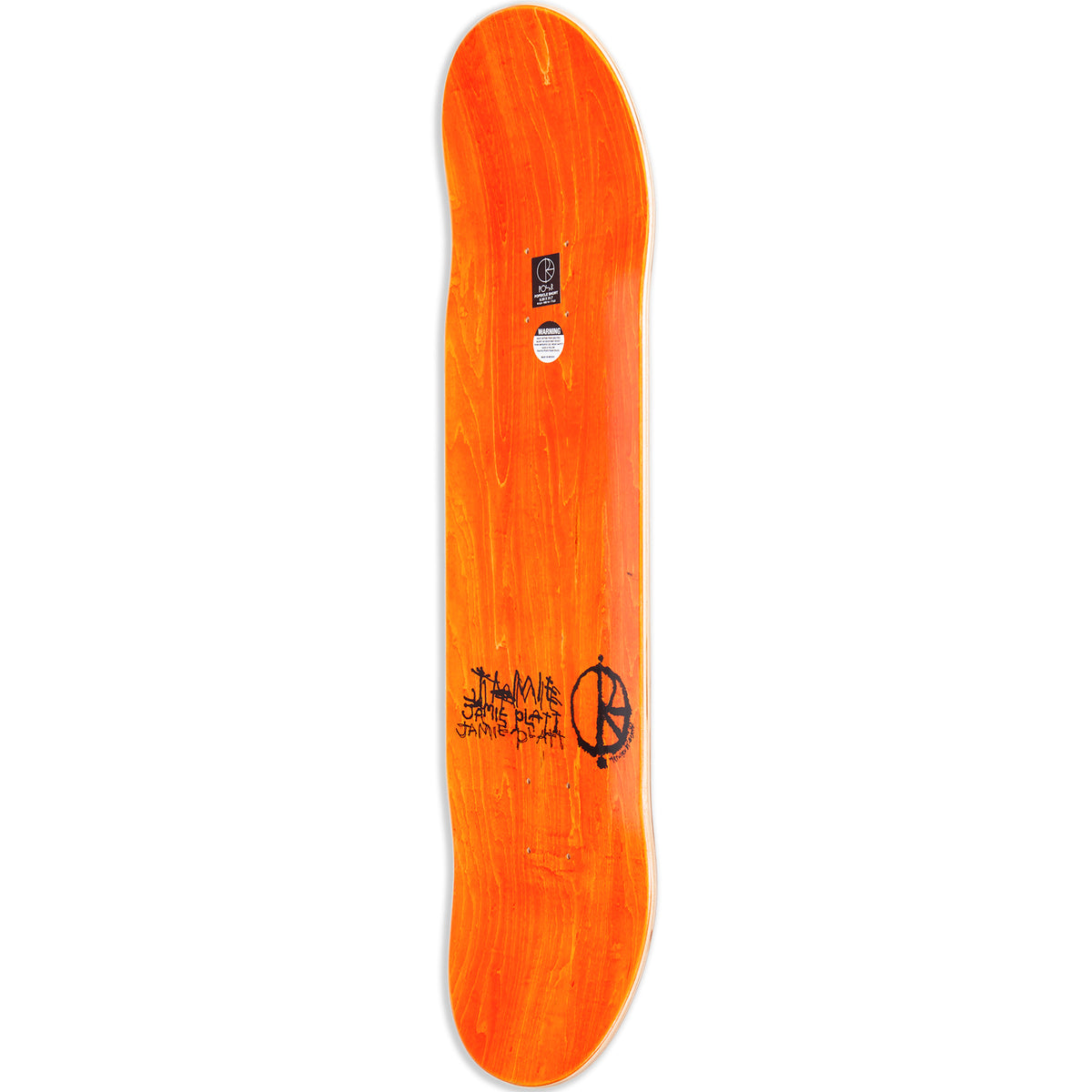 Polar Skate Co Jamie Platt Jump Skateboard Deck 8.25" Short