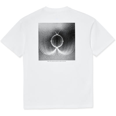 Polar Skate Co Magnetic Field Tee White