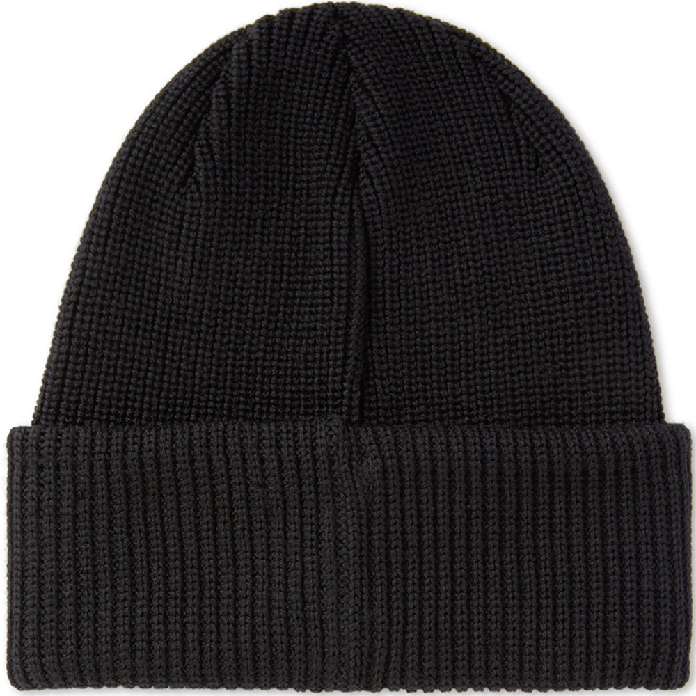 Polar Skate Co Double Fold Merino Beanie Black