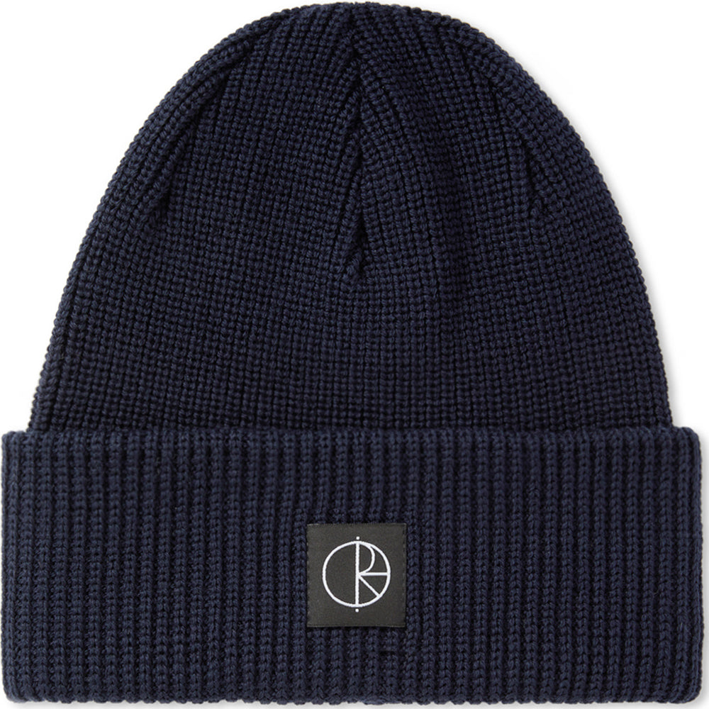Polar Skate Co Double Fold Merino Beanie Navy
