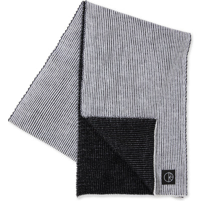 Polar Skate Co Merino Lines Scarf White/Black
