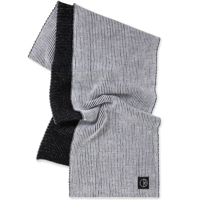 Polar Skate Co Merino Lines Scarf White/Black