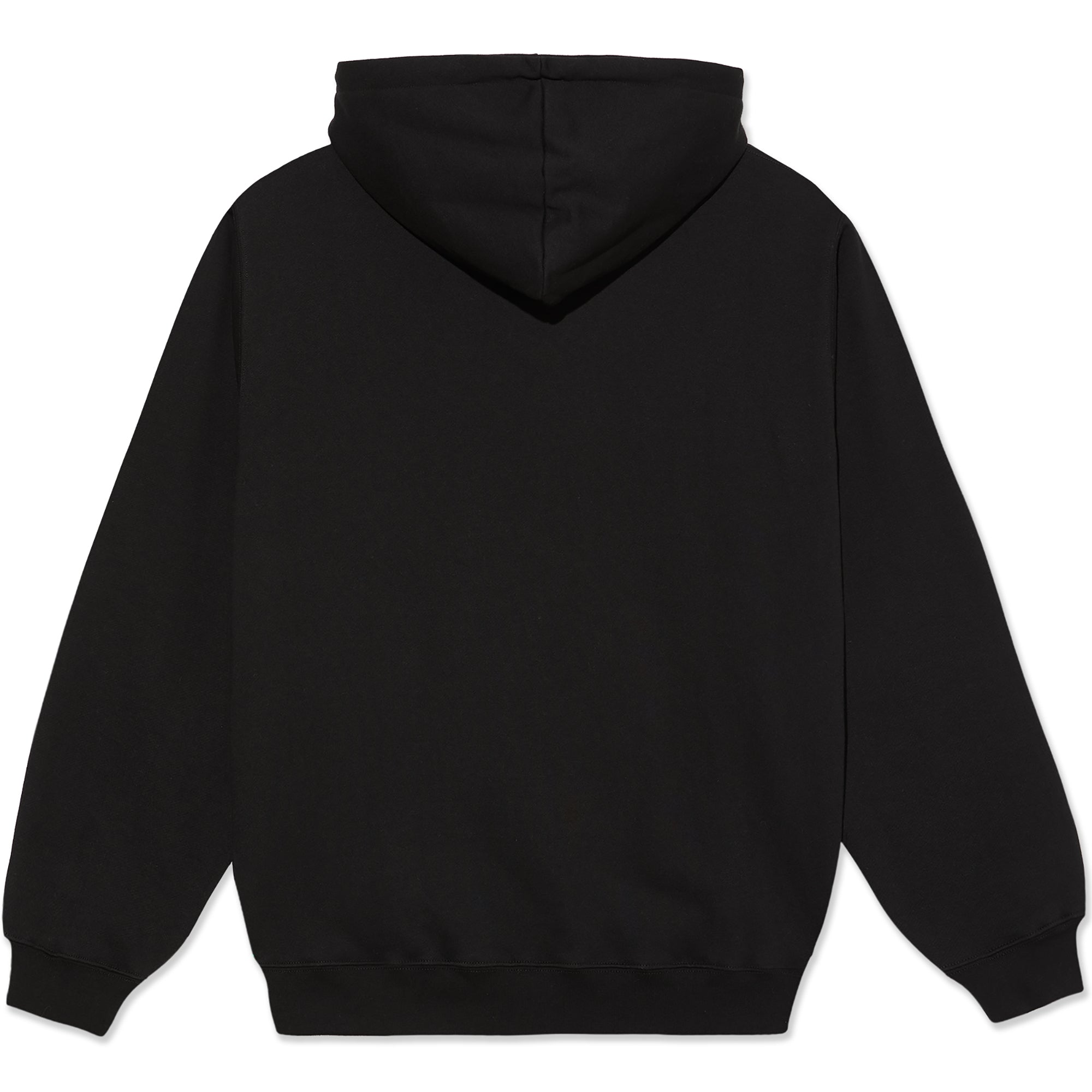 Polar Skate Co Metal Logo Dave Hoodie Black
