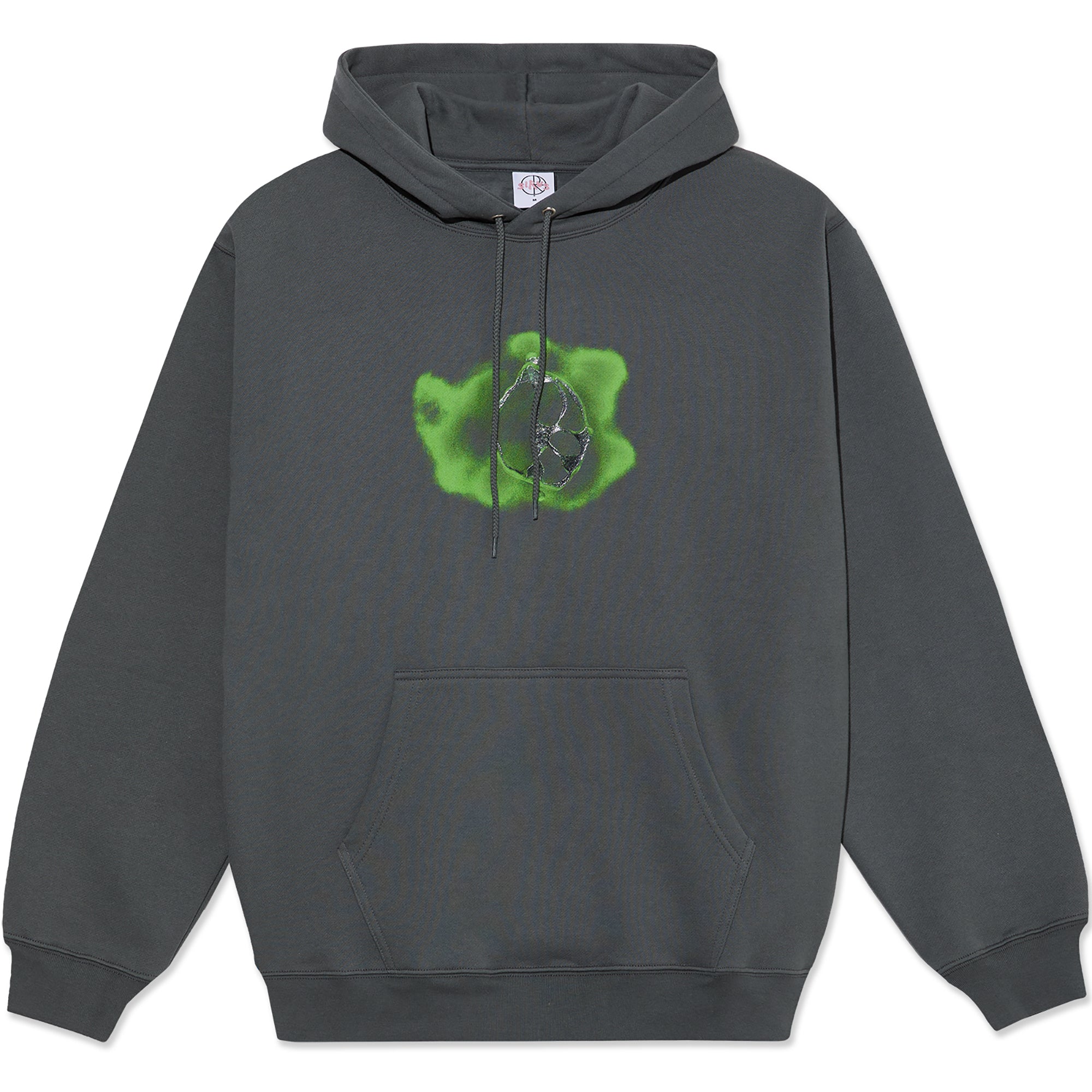 Polar Skate Co Metal Logo Dave Hoodie Graphite
