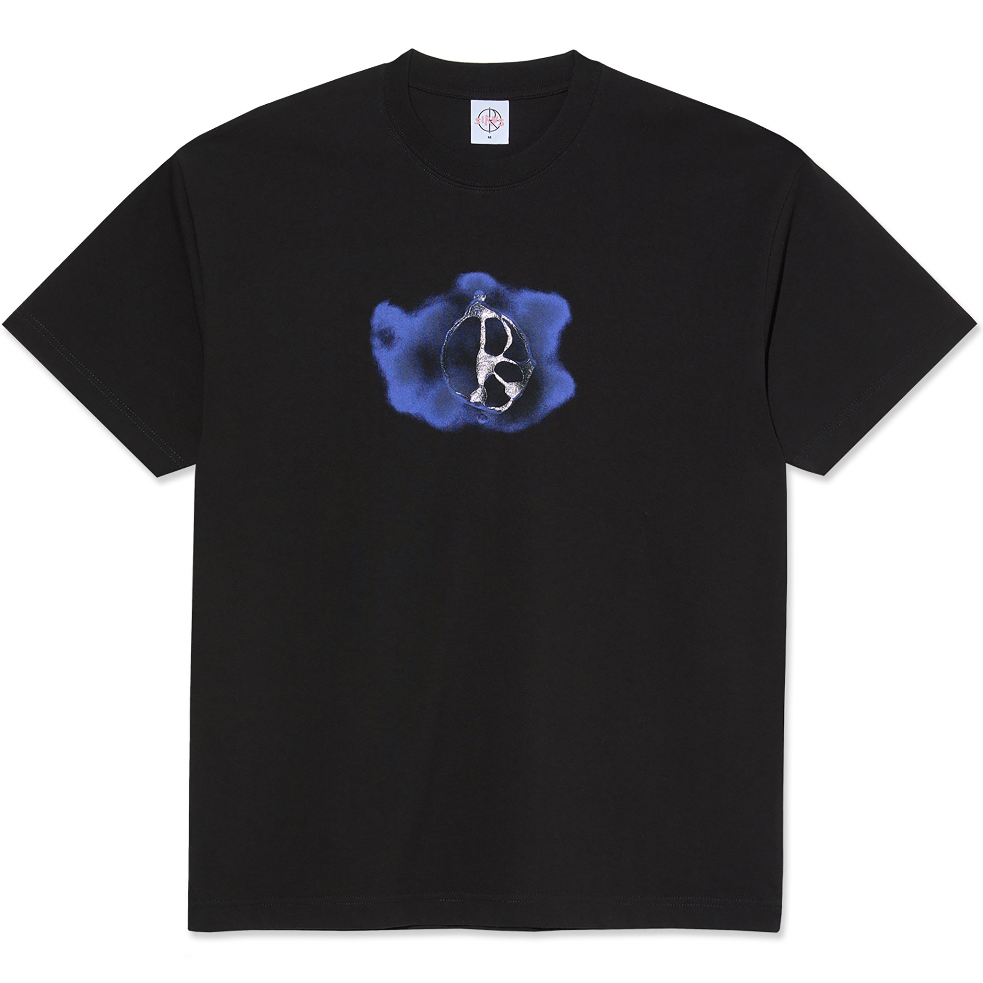 Polar Skate Co Metal Logo Tee Black