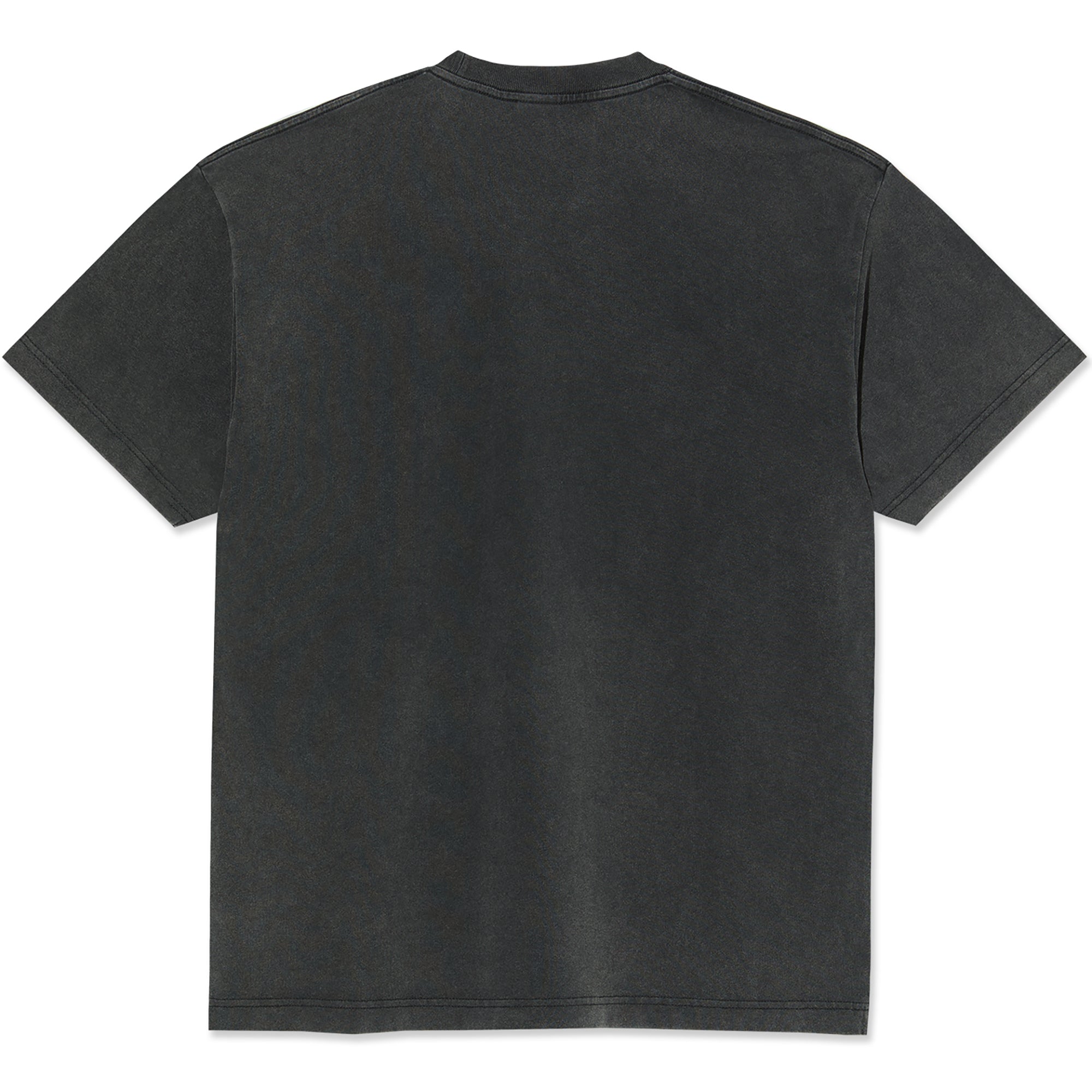 Polar Skate Co Metal Logo Tee Silver Black