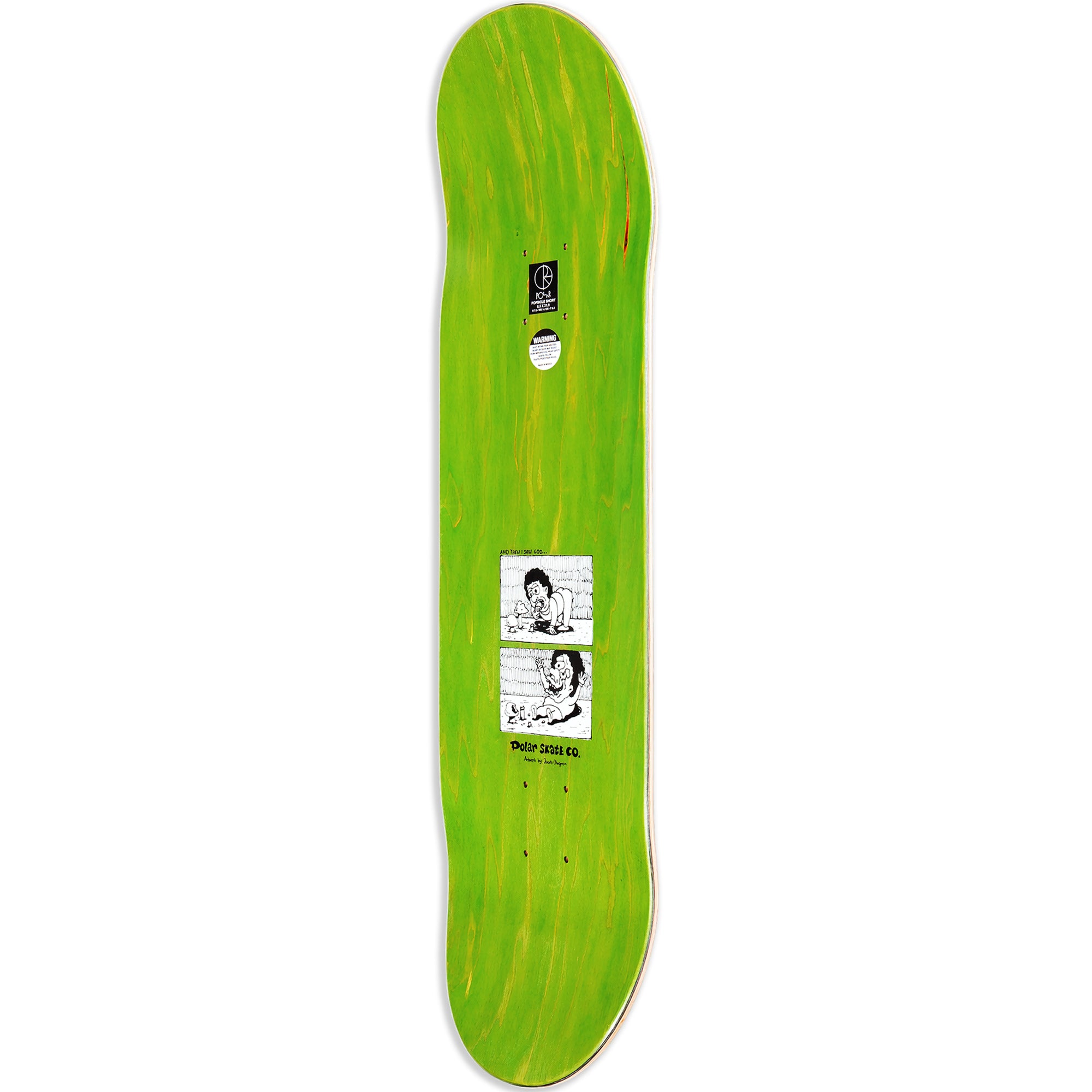 Polar Skate Co Nick Boserio Fly Agaric Skateboard Deck 8.5