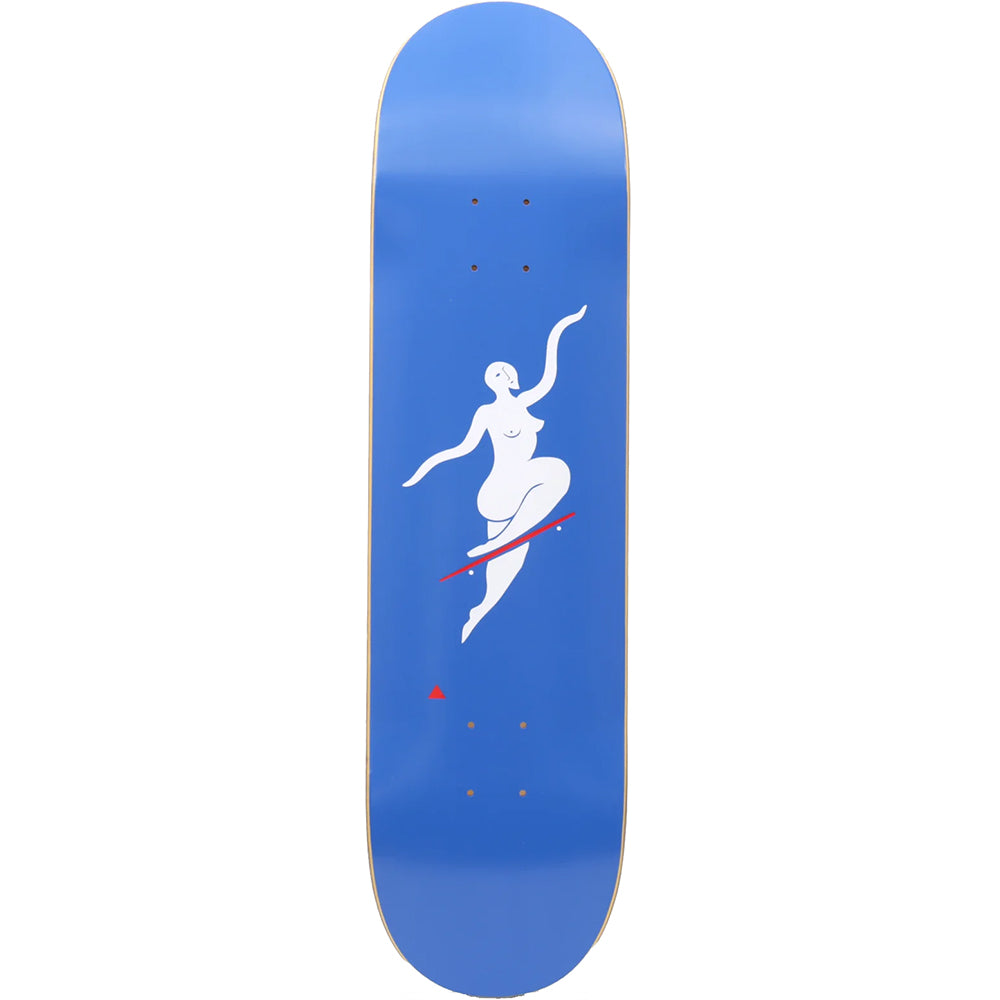 Polar Skate Co No Complies Forever Blue Skateboard Deck 8.25"